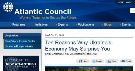 The Atlantic Council publication lists ECOTEST among the ten reasons why Ukraine’s economy may surprise you