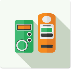 Over 30 instruments and systems of radiation measurement