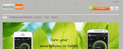 Global online shop of the “ECOTEST” TM products