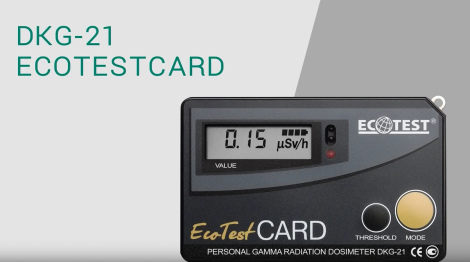 Video guide for DKG-21 EcotestCARD